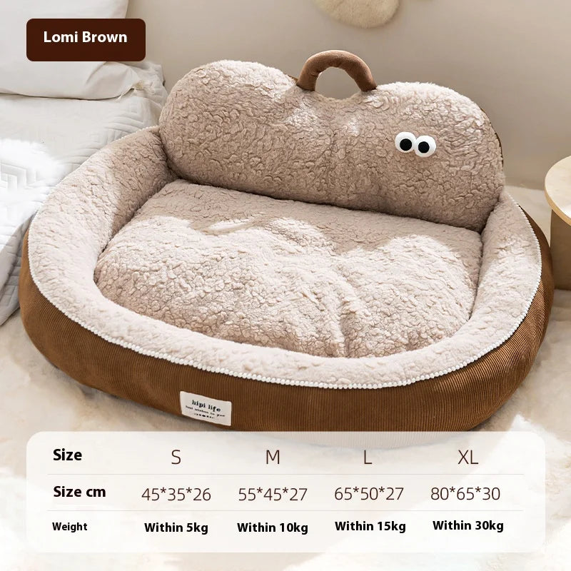 WaggyBark™ Cozy Cloud Cat Sofa Bed