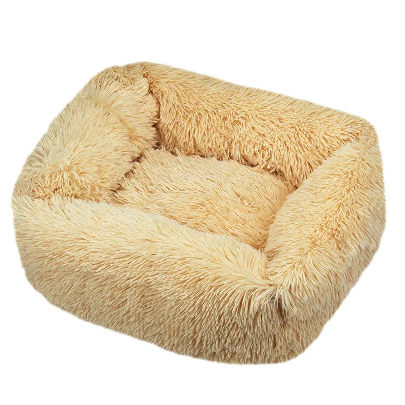 WaggyBark™ Luxury Calming Plush Pet Bed