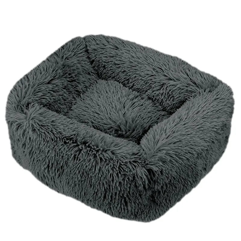 WaggyBark™ Luxury Calming Plush Pet Bed