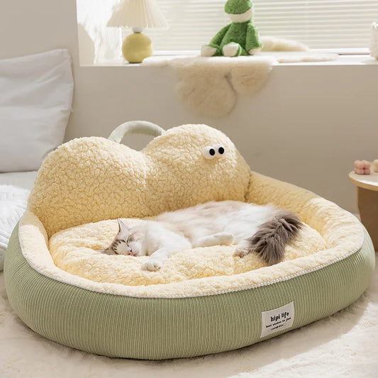 WaggyBark™ Cozy Cloud Cat Sofa Bed