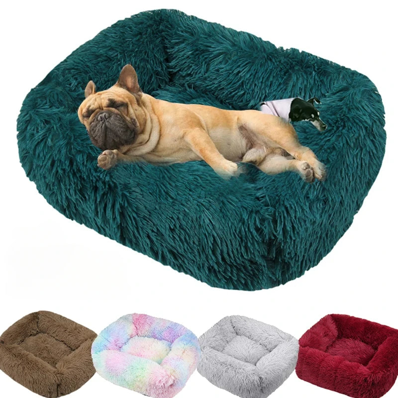 WaggyBark™ Luxury Calming Plush Pet Bed