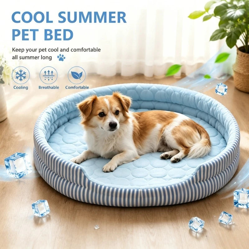 WaggyBark™ - Cooling Donut Bed
