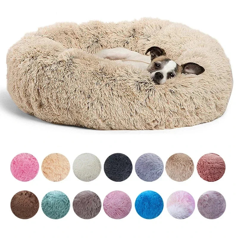 WaggyBark™ Calming Donut Pet Bed