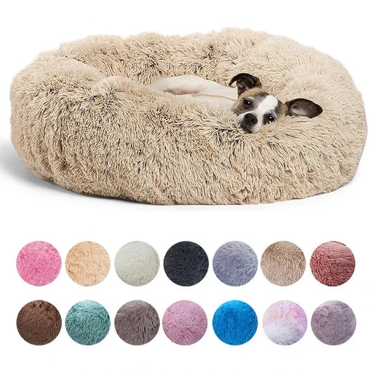 WaggyBark™ Calming Donut Pet Bed