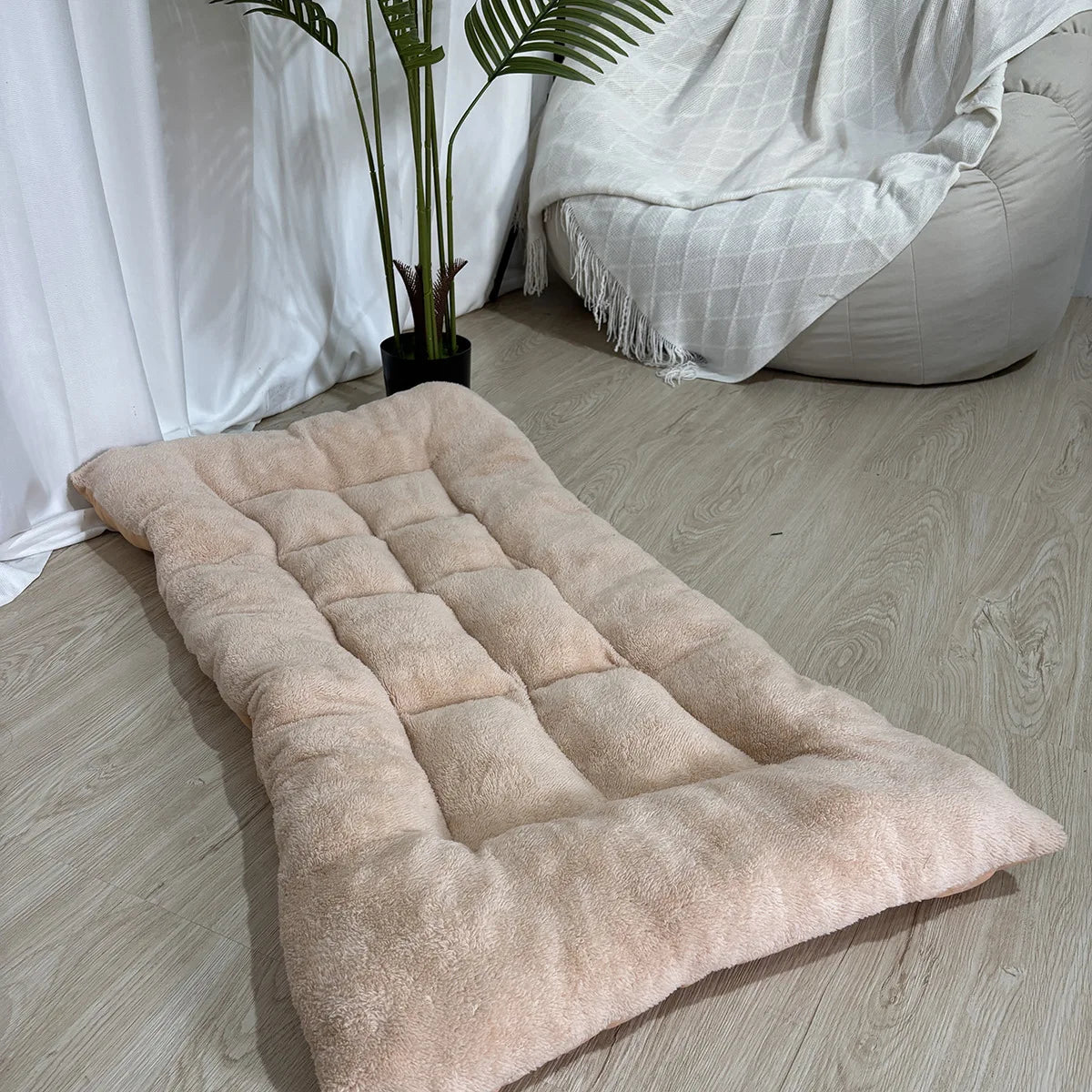 WaggyBark™ Calming Plush Pet Bed