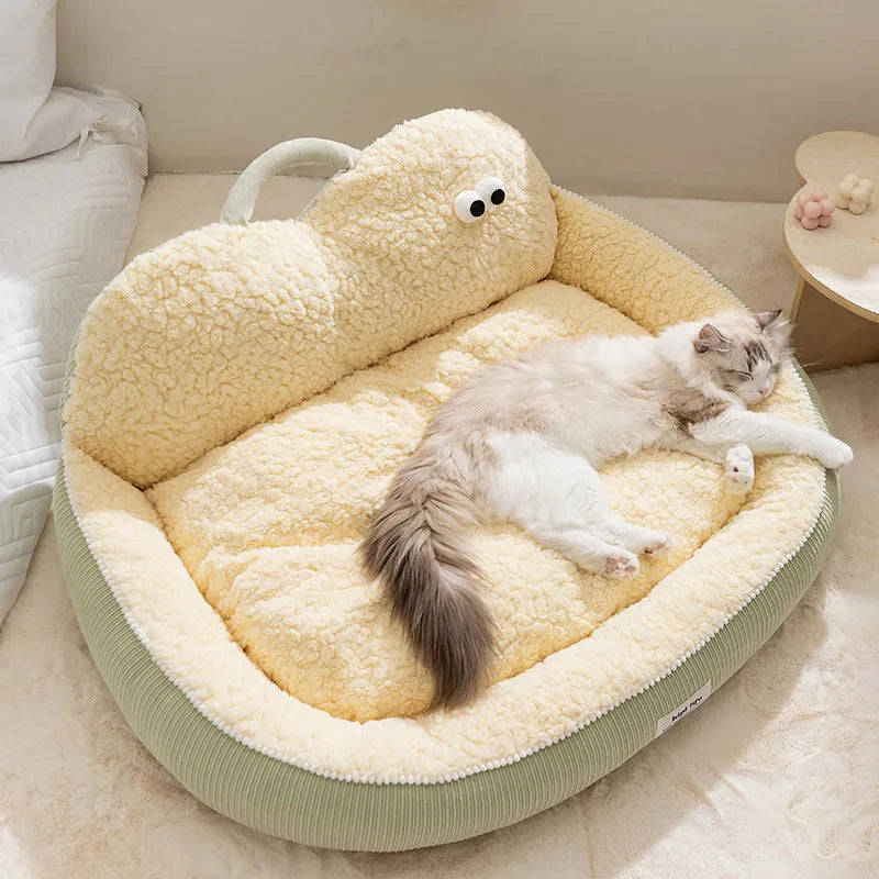 WaggyBark™ Cozy Cloud Cat Sofa Bed