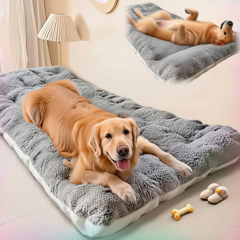 WaggyBark™ Calming Plush Pet Bed